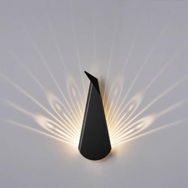 Popup Lighting Peacock 블랙 ALUMINIUM STEEL 플러그 FIXTURE COMES WITH A CORD AND ON OFF SWITCH