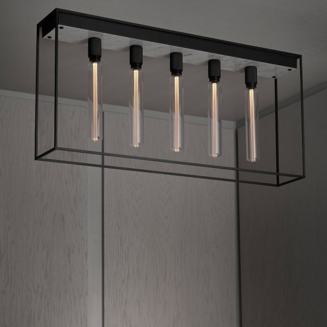 Buster + Punch Caged Ceiling Lamp 화이트 MARBLE Caged Ceiling 50