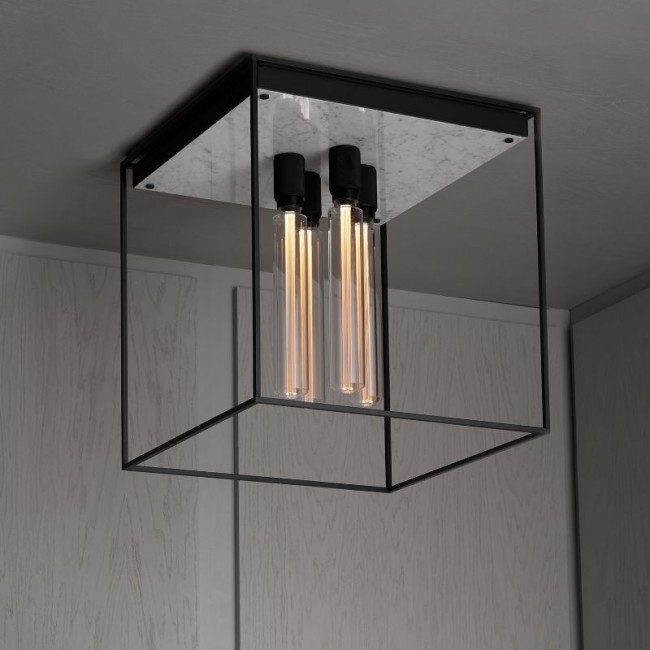 Buster + Punch Caged Ceiling Lamp 화이트 MARBLE Caged Ceiling 40