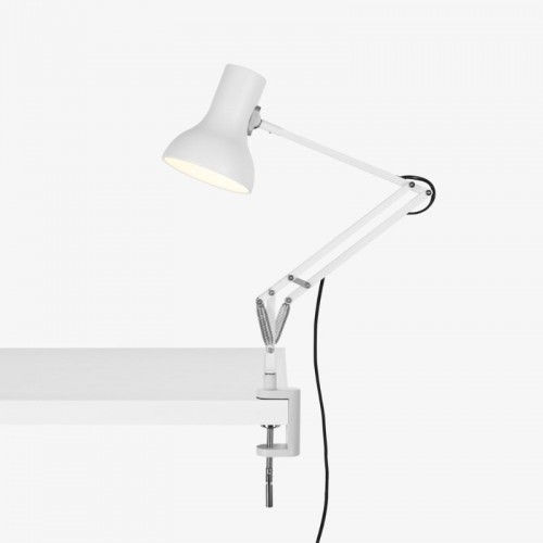 앵글포이즈 타입 75 Mini Lamp with Desk Clamp ALPINE 화이트