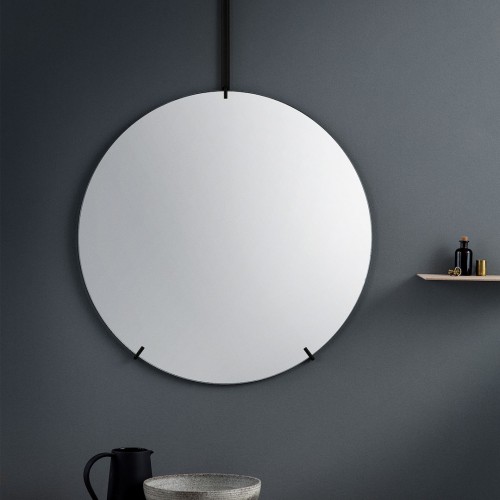 모에베 Wall 거울 50 cm 블랙 MOEBE Wall Mirror Ø 50 cm  Black 01539