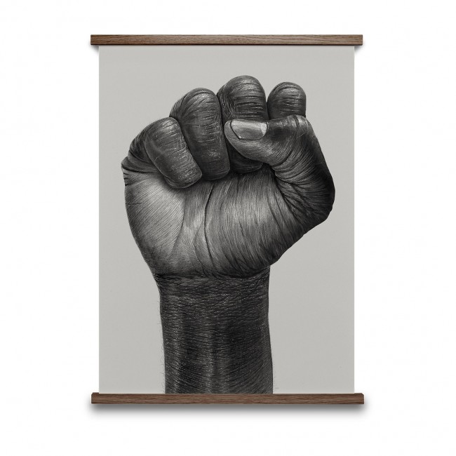 페이퍼콜렉티브 Raised Fist Poster 50x70cm Paper Collective Raised Fist Poster 50x70cm 01341