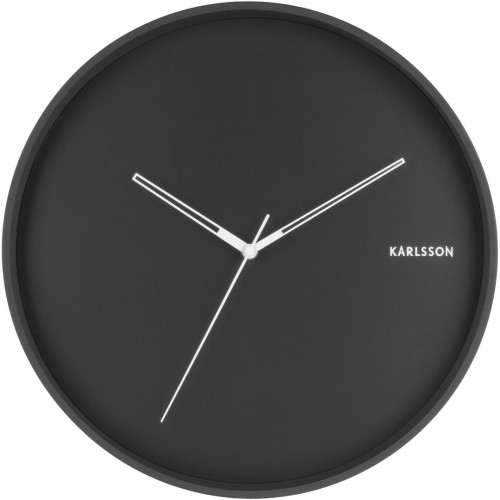 칼슨 Hue 벽시계 블랙 Karlsson Hue Wall Clock  Black 01298