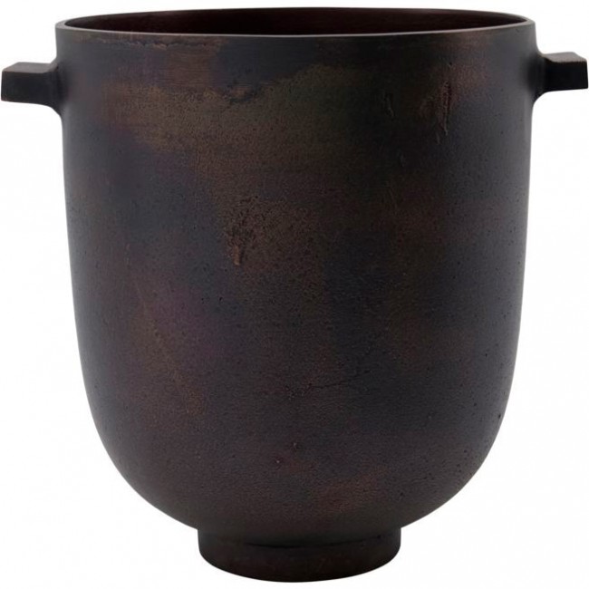 하우스닥터 Foem Pot 다크 브라운 20x24 cm House Doctor Foem Pot Dark Brown 20x24 cm 01213