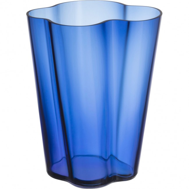 이딸라 알토 화병 꽃병 270mm ultramarin 블루 Iittala Aalto vase 270mm ultramarin blue 01049