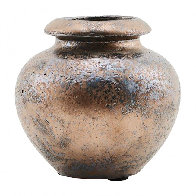 하우스닥터 Mini 화병 꽃병 12x12 cm 브론즈 House Doctor Mini Vase 12x12 cm   Bronze 00988