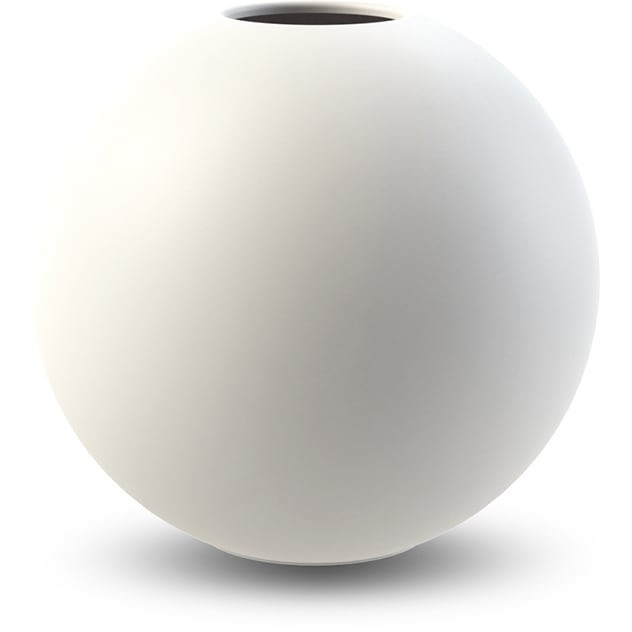 쿠이디자인 Ball 화병 꽃병 20 cm 화이트 Cooee Design Ball Vase 20 cm  White 00899
