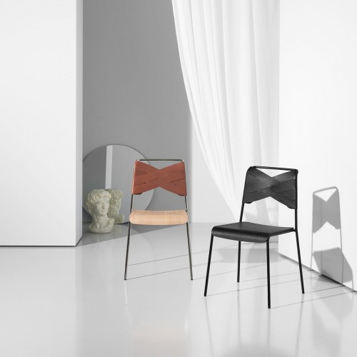디자인 하우스 스톡홀름 Torso 체어 의자 블랙/블랙 Design House Stockholm Torso Chair  Black/Black 00174