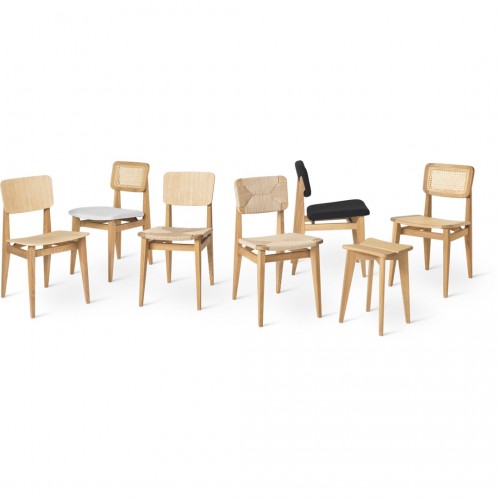구비 C-CH에어 체어 Veneer / 오일 오크 GUBI C-Chair Chair  Veneer / Oiled Oak 00135