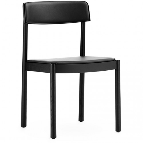 노만코펜하겐 Timb 체어 의자 Ultra 레더 블랙/블랙 Normann Copenhagen Timb Chair  Ultra Leather  Black/Black 00104