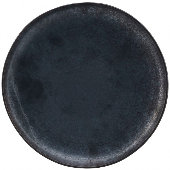 하우스닥터 Pion 디너접시 28 5 cm 블랙 / 브라운 House Doctor Pion Dinner Plate 28 5 cm  Black / Brown 04784