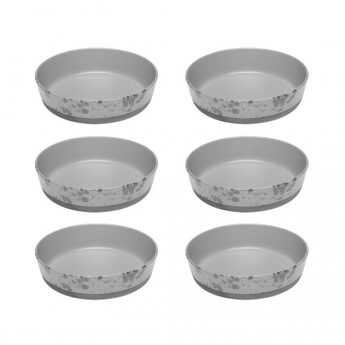 아이다 Raw Soup 볼S 19 4 cm 6-pack Nor_dic Grey Aida Raw Soup Bowls 19 4 cm 6-pack  Nordic Grey 04543