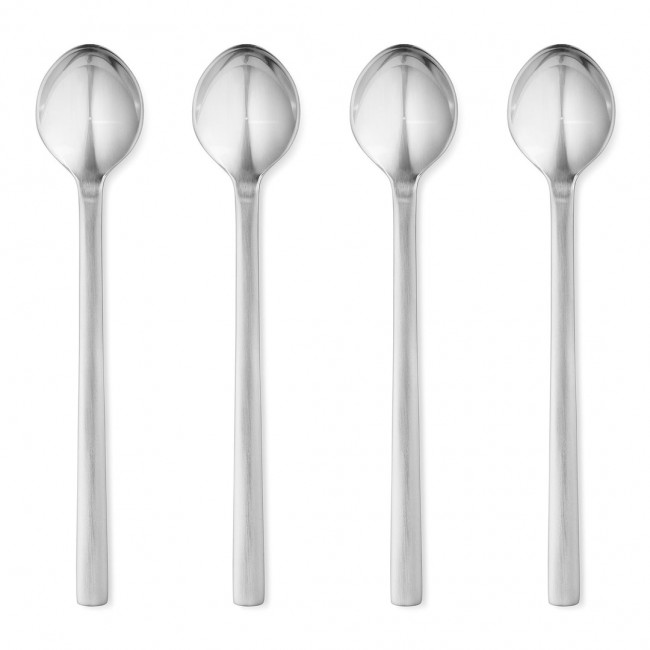 조지젠슨 New York Latte Spoon 4-Pcs 스테인리스 스틸 Georg Jensen New York Latte Spoon 4-Pcs  Stainless Steel 04222