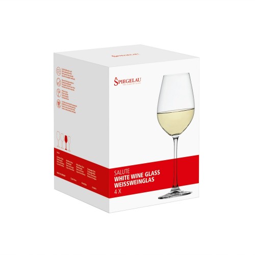 스피겔라우 Salute 화이트 와인잔 47cl Set Of 4 Spiegelau Salute White Wine Glass 47cl Set Of 4 03553