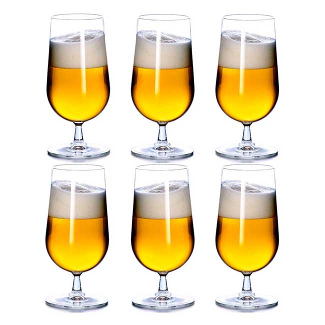 로젠달 Grand Cru 맥주잔 Set of 6 Rosendahl Copenhagen Grand Cru Beer Glass  Set of 6 03454