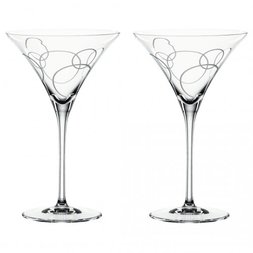 스피겔라우 Signature Circles 칵테일잔 22 cl 2-pack Spiegelau Signature Circles Cocktail Glasses 22 cl  2-pack 03314