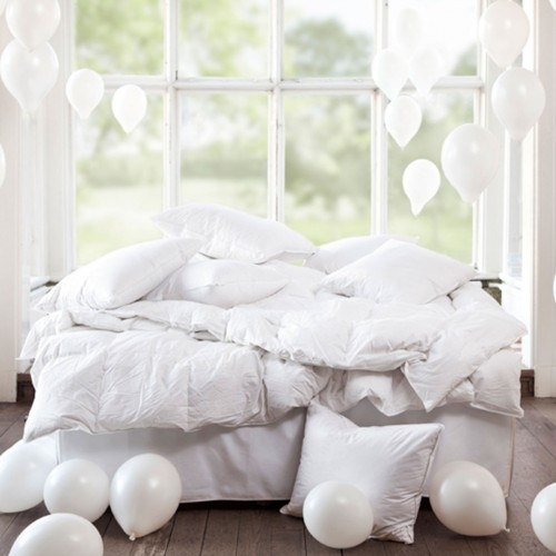 밀레 노티 Sonno Down 베개 미디움 화이트 50x60 cm 450g Mille Notti Sonno Down Pillow Medium White 50x60 cm  450g 03223