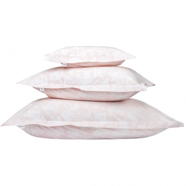 밀레 노티 Fiore 베개커버 Light 핑크 60x80 cm Mille Notti Fiore Pillowcase Light Pink  60x80 cm 03134
