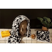 이딸라 Oiva Toikka 콜렉션 Towel 70x140 cm Cheetah 브라운 Iittala Oiva Toikka Collection Towel  70x140 cm  Cheetah Brown 02990