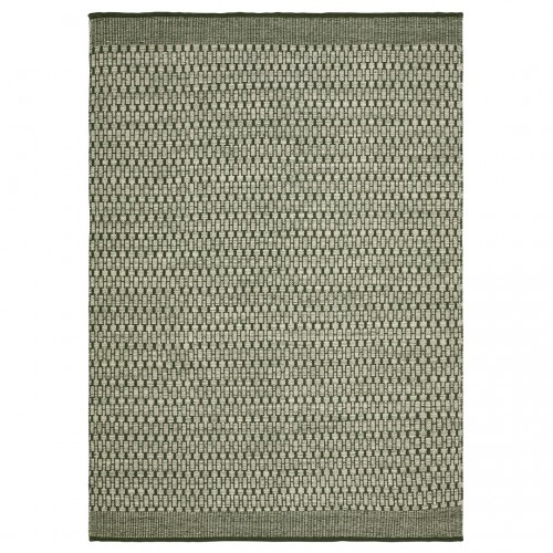 샤트왈앤욘손 Mahi Dhurry Carpet 170x240cm 오프 화이트/그린 Chhatwal & Jonsson Mahi Dhurry Carpet 170x240cm  Off White/Green 02519