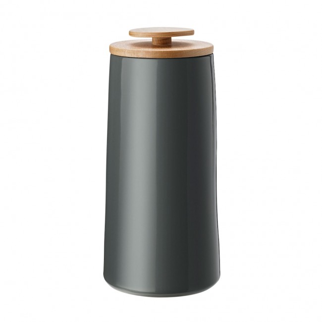 스텔톤 Emma Coffee JAR/수납통 500 g 다크 그레이 Stelton Emma Coffee Jar/Storage Jar 500 g  Dark Grey 02129