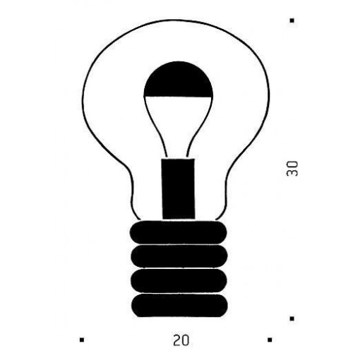 잉고 마우러 Bulb 테이블조명/책상조명 크롬 Ingo Maurer Bulb table lamp Chrome 06992