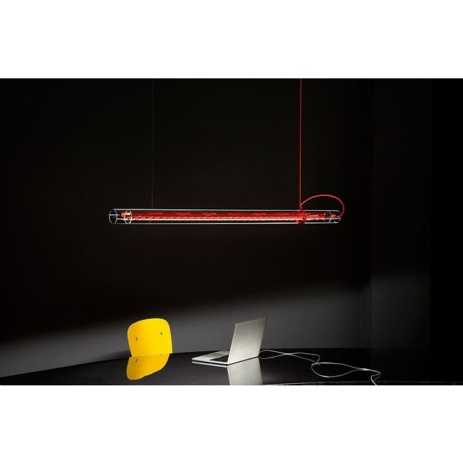 잉고 마우러 Tubular (로테이팅 글라스 튜브) Red Ingo Maurer Tubular (Rotating glass tube) Red 06897