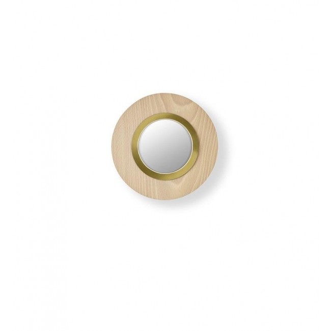 엘제트에프 Lens CR A Circular 0-10V dim. 네추럴 비치 / 골드 LZF Lens CR A Circular 0-10V dim. Natural beech / Gold 05120