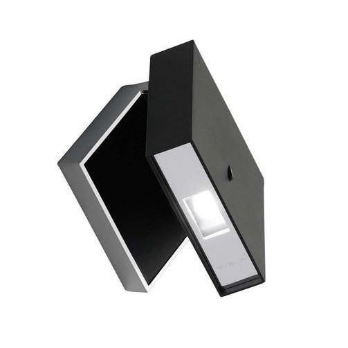 비비아 Alpha 벽등 벽조명 (스위치 버전) 매트 블랙 / 크롬 Vibia Alpha wall lamp with switch Matted black / Chrome 03815