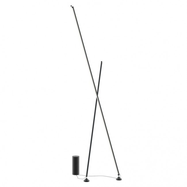비비아 Sticks 스탠딩 램프 with dimmer 블랙 Vibia Sticks standing lamp with dimmer Black 03798