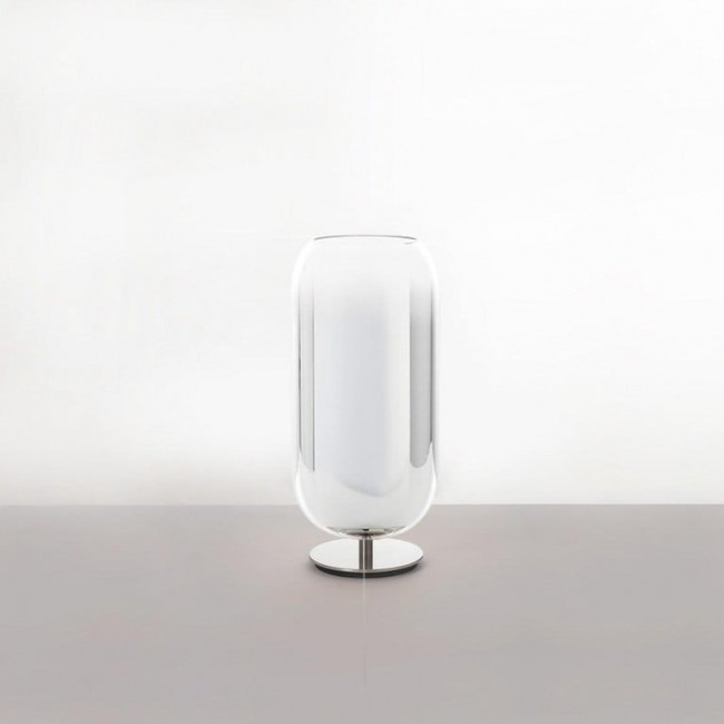 아르떼미데 고플 미니 테이블 lamp 실버 Artemide Gople Mini table lamp Silver 00706