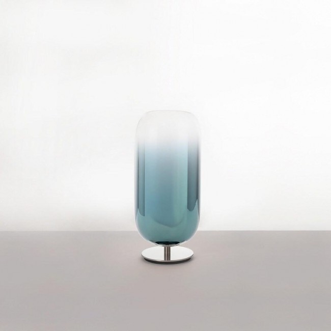 아르떼미데 고플 미니 테이블 lamp 블루 Artemide Gople Mini table lamp Blue 00703