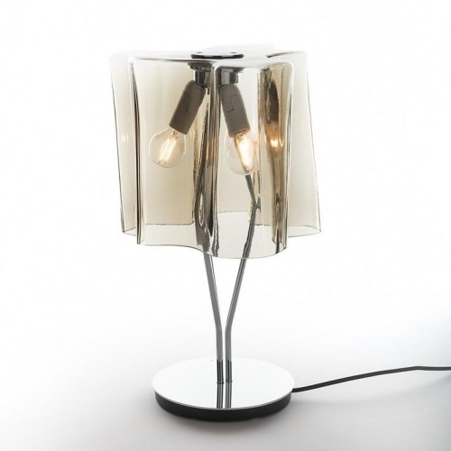 아르떼미데 로지코 테이블 lamp 크롬 / 퓸 Artemide Logico table lamp Chrome / Fume 00659