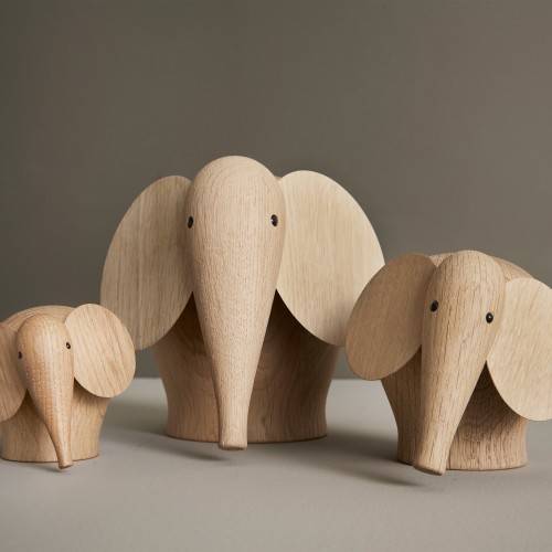 우드 Nunu 코끼리 Wood Figure 151482 Woud Nunu Elephant Wood Figure 151482 15436