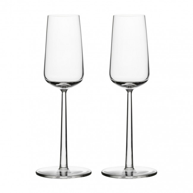 이딸라 Essence 샴페인 21cl 글라스 Set of 2 164103 Iittala Essence Champagne 21cl Glass Set of 2 164103 13619