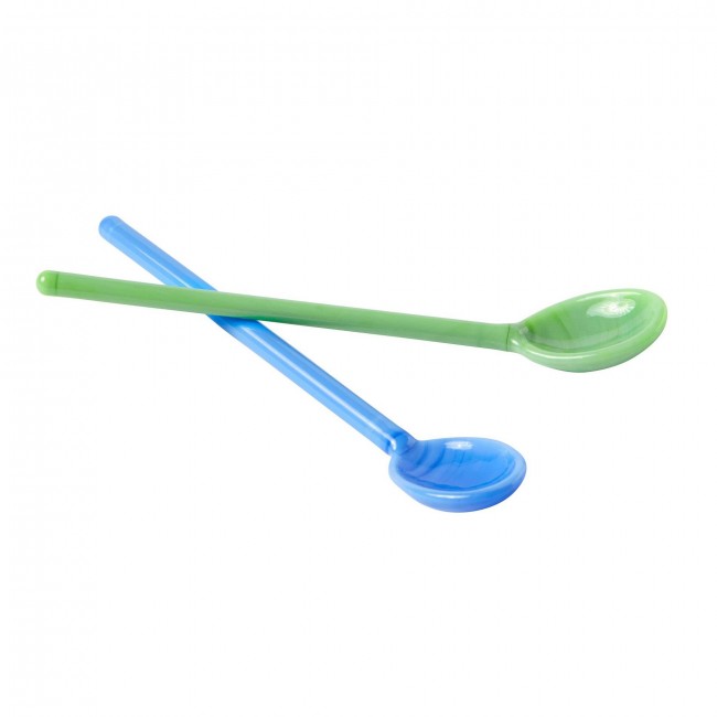 헤이 글라스 Spoon Set of 2 182071 HAY Glass Spoon Set of 2 182071 13145