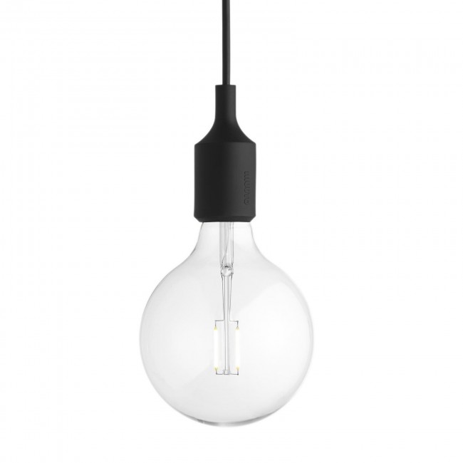 MUUTO 무토 E27 Suspension Lamp_171645 LAMP / 블랙/2500K/160LM/DIMMABLE/