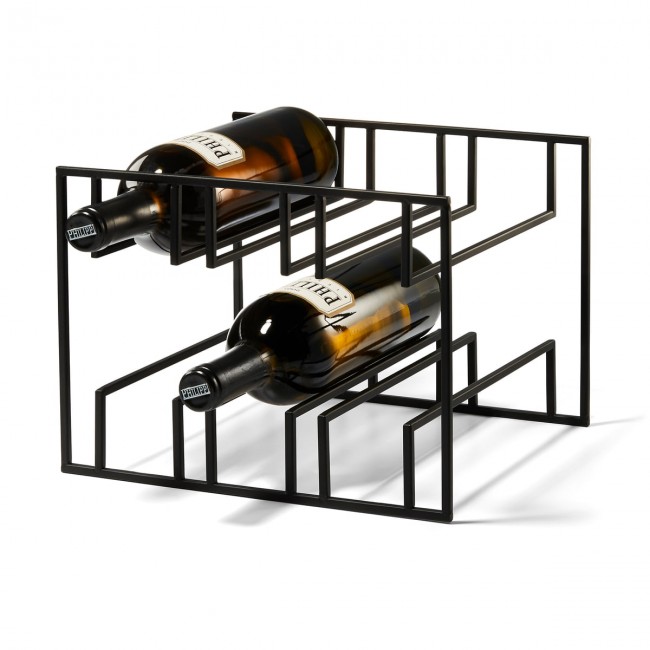 필리피 - Cubo Wine rack for 6 bottles 블랙 Philippi - Cubo Wine rack for 6 bottles  black 13529