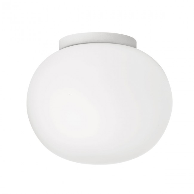 플로스 - 미니 글로-볼 벽등 천장등 oe 11.2 cm 화이트 Flos - Mini glo-ball wall and ceiling lamp oe 11.2 cm  white 12937