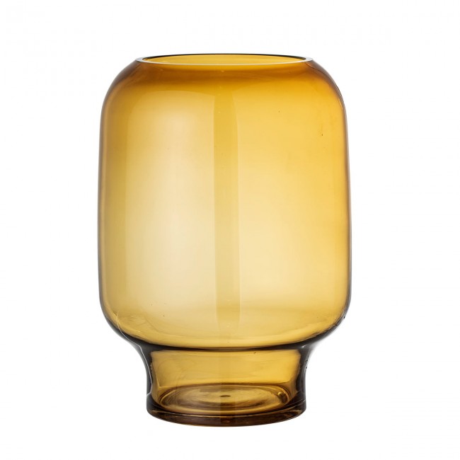 블루밍빌 - Adine 글라스 화병 꽃병 h 25 cm 옐로우 Bloomingville - Adine Glass vase  h 25 cm  yellow 04524