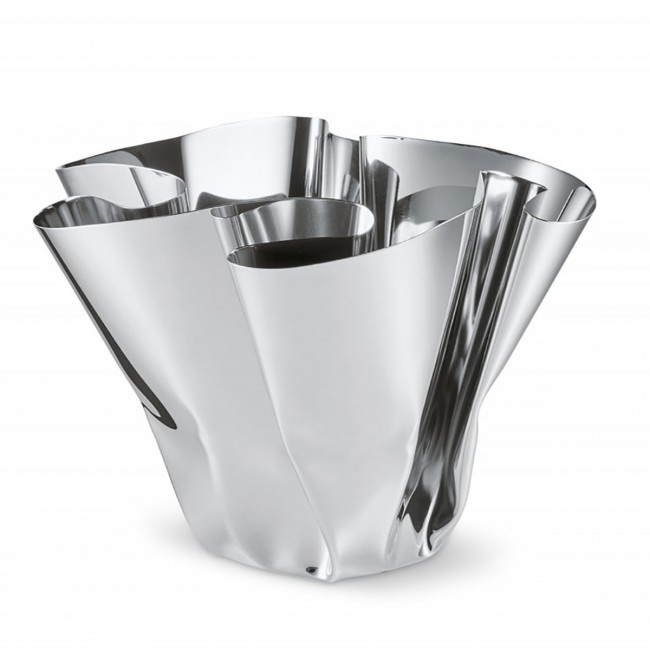 필리피 - Margeaux 화병 꽃병 h 20 cm 스테인리스 스틸 Philippi - Margeaux vase h 20 cm  stainless steel 03994