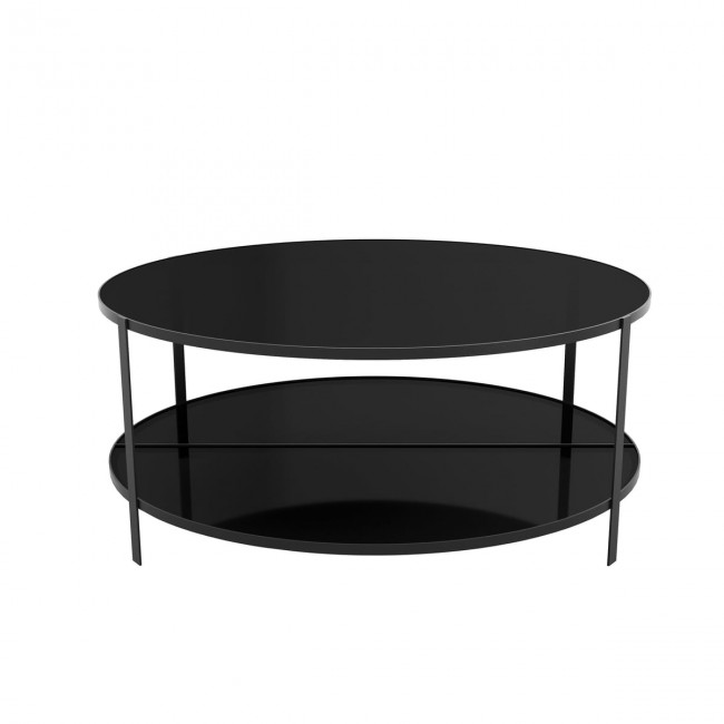 에이와이티엠 - Fumi 커피 테이블 oe 90 x h 37 cm 블랙 Aytm - Fumi coffee table  oe 90 x h 37 cm  black 02143