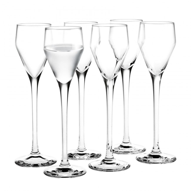 홀메가르드 Perfection 샷잔 Set of 6 151622 Holmegaard Perfection Shot Glass Set of 6 151622 21285