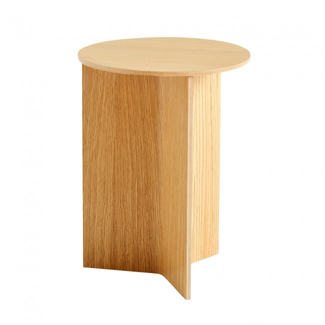 헤이 Slit 사이드 테이블 Wood Round H47cm 275361 HAY Slit Side Table Wood Round H47cm 275361 20753