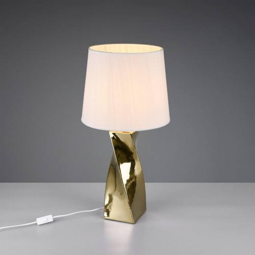 리얼리티 Abeba 데코라티브 테이블조명/책상조명 골드 / 화이트 Reality Abeba decorative table lamp Gold / White 34387