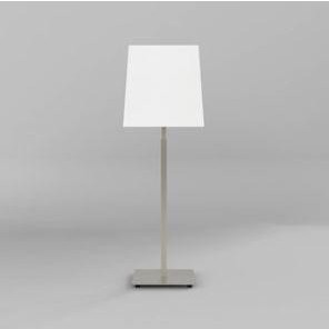 아스트로 Azumi 테이블조명/책상조명 + shade 사각 스퀘어 210mm 매티드 니켈 / 화이트 Astro Azumi table lamp + shade square 210mm Matted nickel / White 33718