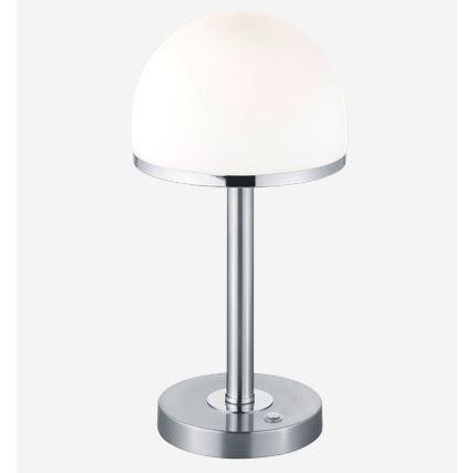 트리오 Berlin 테이블조명/책상조명 매티드 니켈 / 화이트 Trio Berlin Table Lamp Matted nickel / White 32911