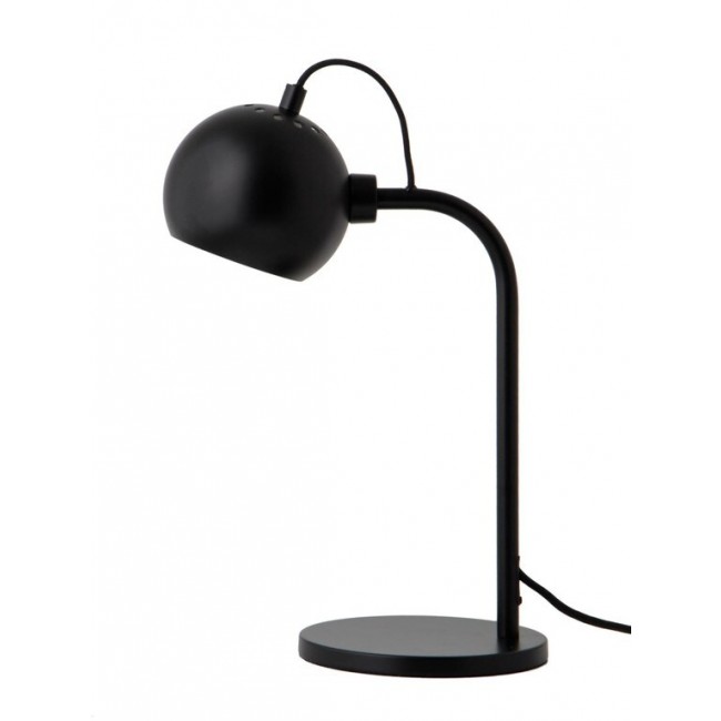 프랜슨 Ball Single 데스크 램프 매트 블랙 Frandsen Ball Single desk lamp Matted black 32605
