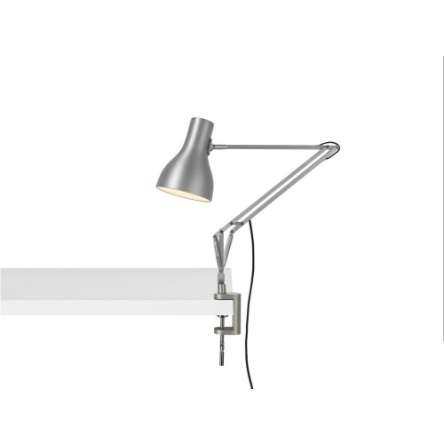 앵글포이즈 타입 75 램프 위드 데스크 클램프 실버 Anglepoise Type 75 Lamp with Desk Clamp Silver 32381