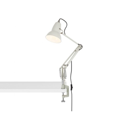 앵글포이즈 오리지널 1227 램프 위드 데스크 클램프 린넨 화이트 Anglepoise Original 1227 Lamp with Desk Clamp Linen white 32374